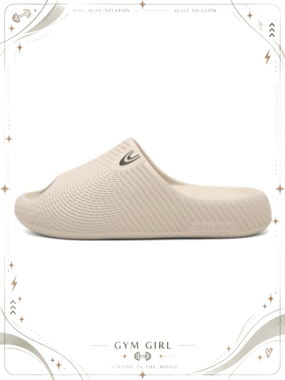 XIXITIAO Non Slip Quick Drying EVA Foam Slide Slippers Thick Cushioned Sole